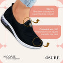 Tênis Modare Ortopédico Feminino UltraConforto Confortável Amortecedor Gel Palmilha Soft Macia Fascite Plantar Idoso