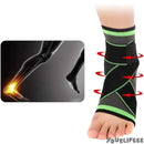 Kit 2 Tornozeleira de Compressão Ortopédica Estabilizadora Exercícios Fitness Esportes